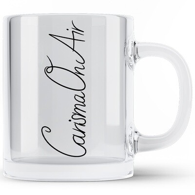 CarismaOnAir Tasse aus klarem Glas