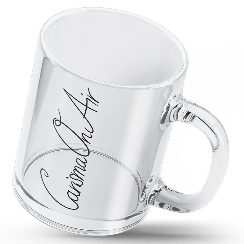 CarismaOnAir Tasse aus klarem Glas CarismaOnAir Tasse aus klarem Glas