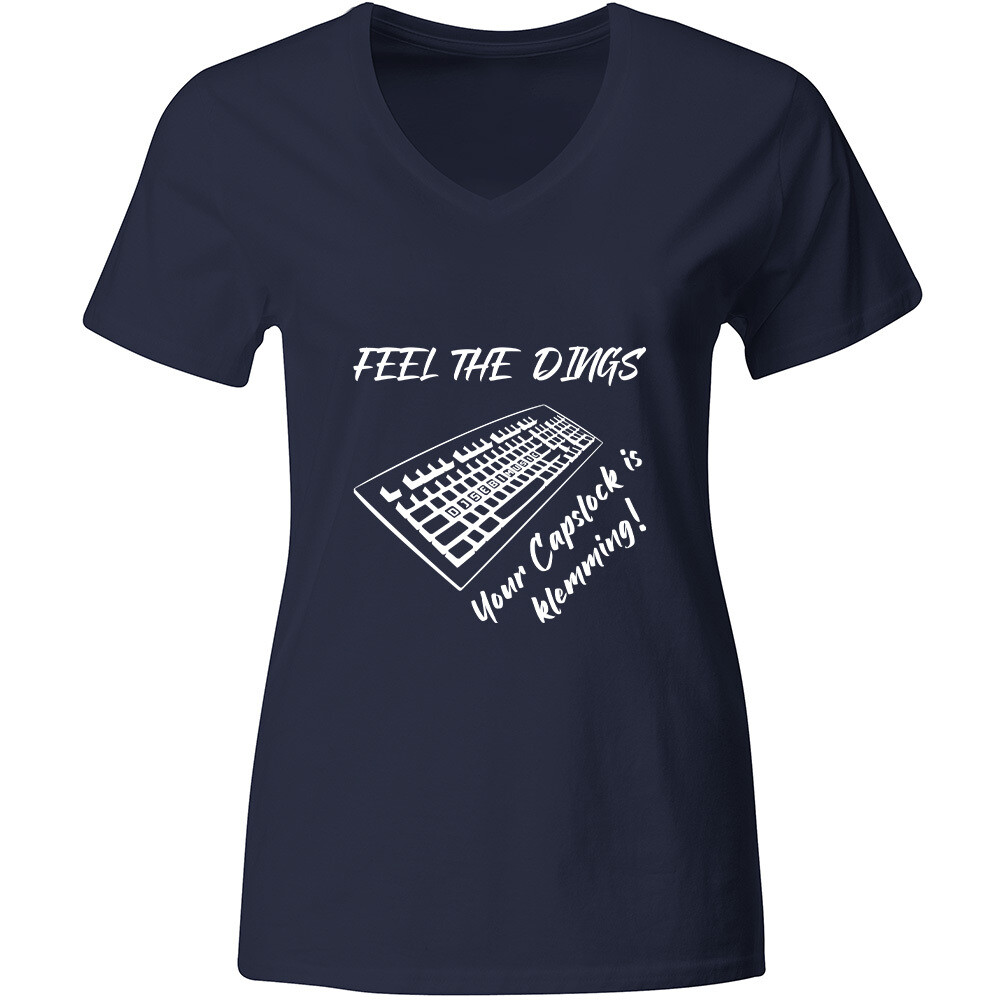 "Feel the Dings..." DJ Sebimusic T-Shirt (Women)