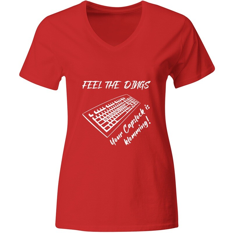 "Feel the Dings..." DJ Sebimusic T-Shirt (Women)