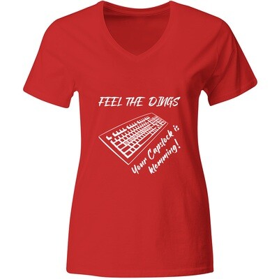 "Feel the Dings..." DJ Sebimusic T-Shirt (Women)