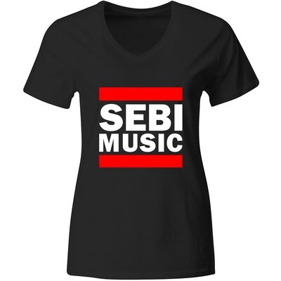 DJ Sebimusic Red Bars T-Shirt (Women)