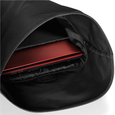 DJ Mackx Roll-Top Rucksack (verschiedene Farben) | Round-Logo