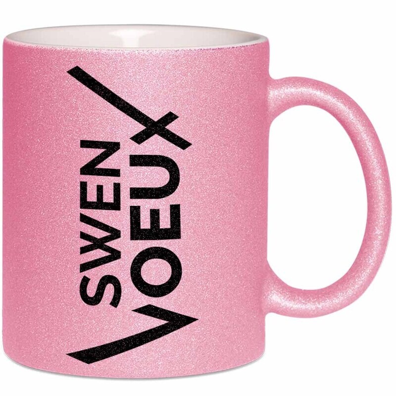 Swen Voeux Luxury Glitzertasse (erhältlich in fünf funkelnden Varianten)
