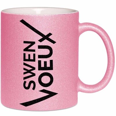 Swen Voeux Luxury Glitzertasse (erhältlich in fünf funkelnden Varianten)