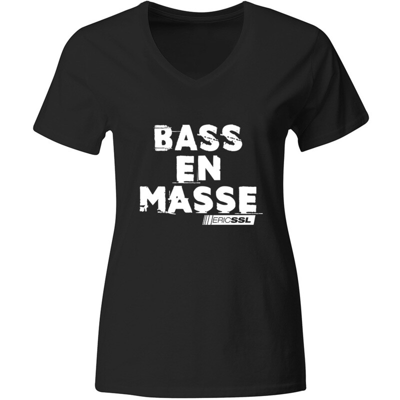 Bass en Masse T-Shirt by Eric SSL (Women) [Design dreizeilig]