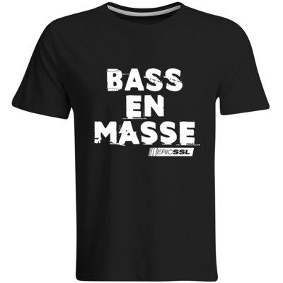 Bass en Masse T-Shirt by Eric SSL (Men) [Design dreizeilig]