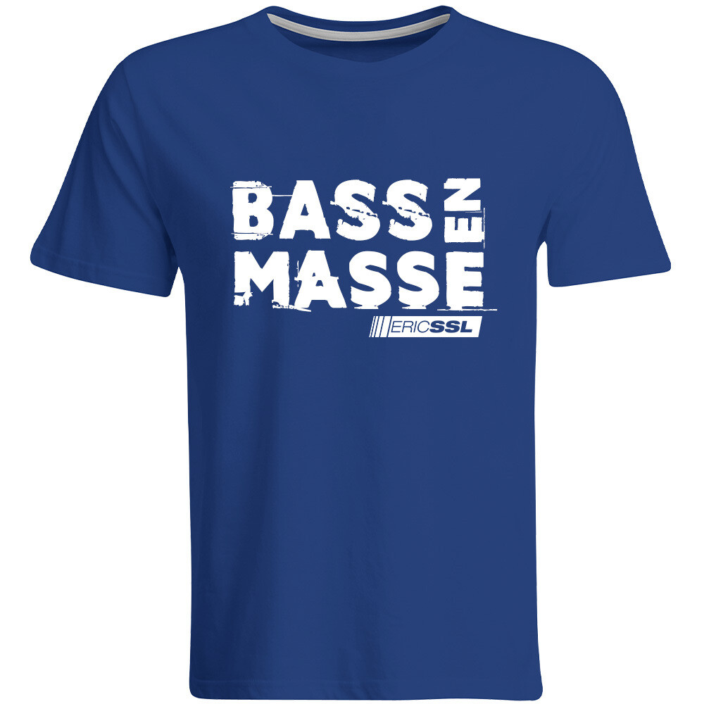 Bass en Masse T-Shirt by Eric SSL (Men) [Design zweizeilig]