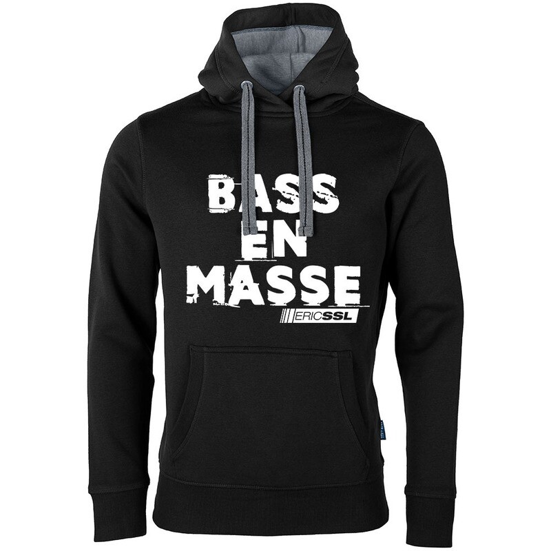 Bass en Masse Luxury Hoodie by Eric SSL (Unisex) [Design dreizeilig]
