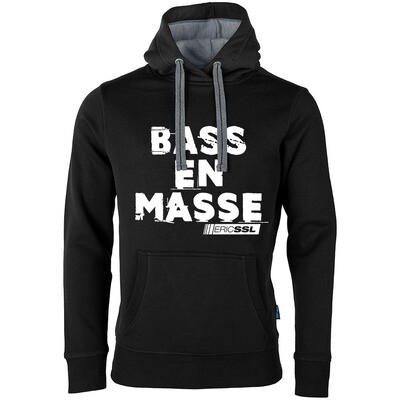 Bass en Masse Luxury Hoodie by Eric SSL (Unisex) [Design dreizeilig]