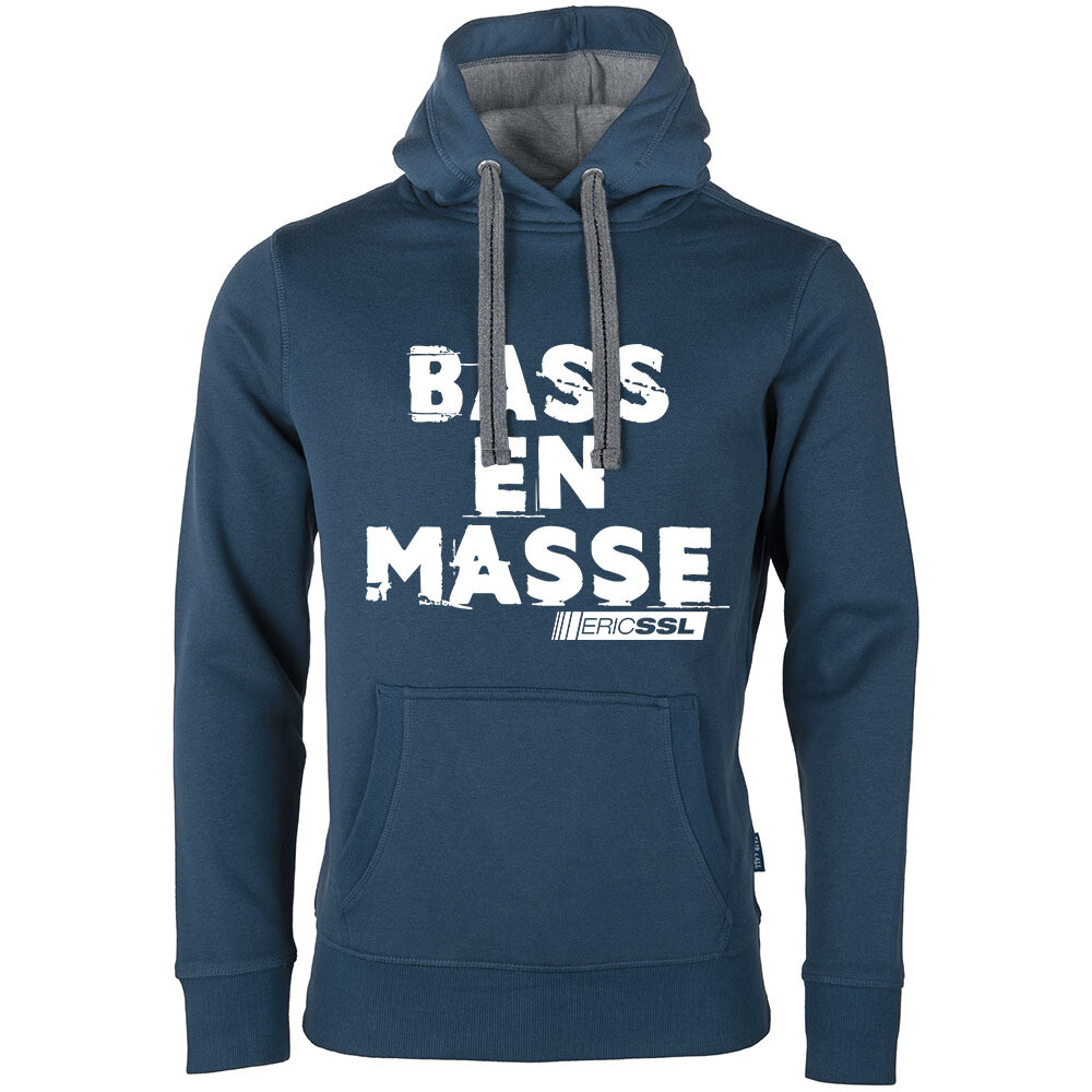Bass en Masse Luxury Hoodie by Eric SSL (Unisex) [Design dreizeilig]