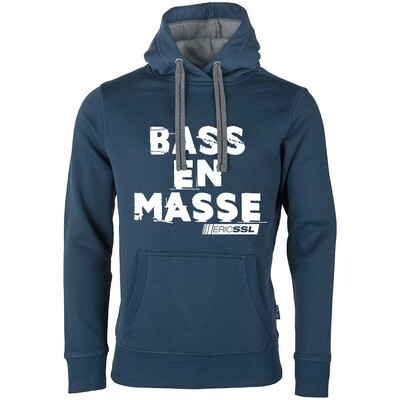 Bass en Masse Luxury Hoodie by Eric SSL (Unisex) [Design dreizeilig]