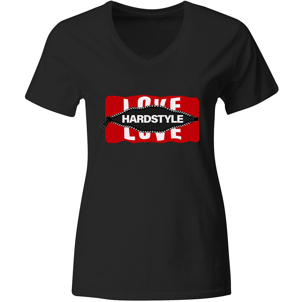Behind the Zip: Love/Hardstyle T-Shirt (Women)
