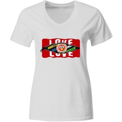 Behind the Zip: Love/Eric SSL T-Shirt (Women)