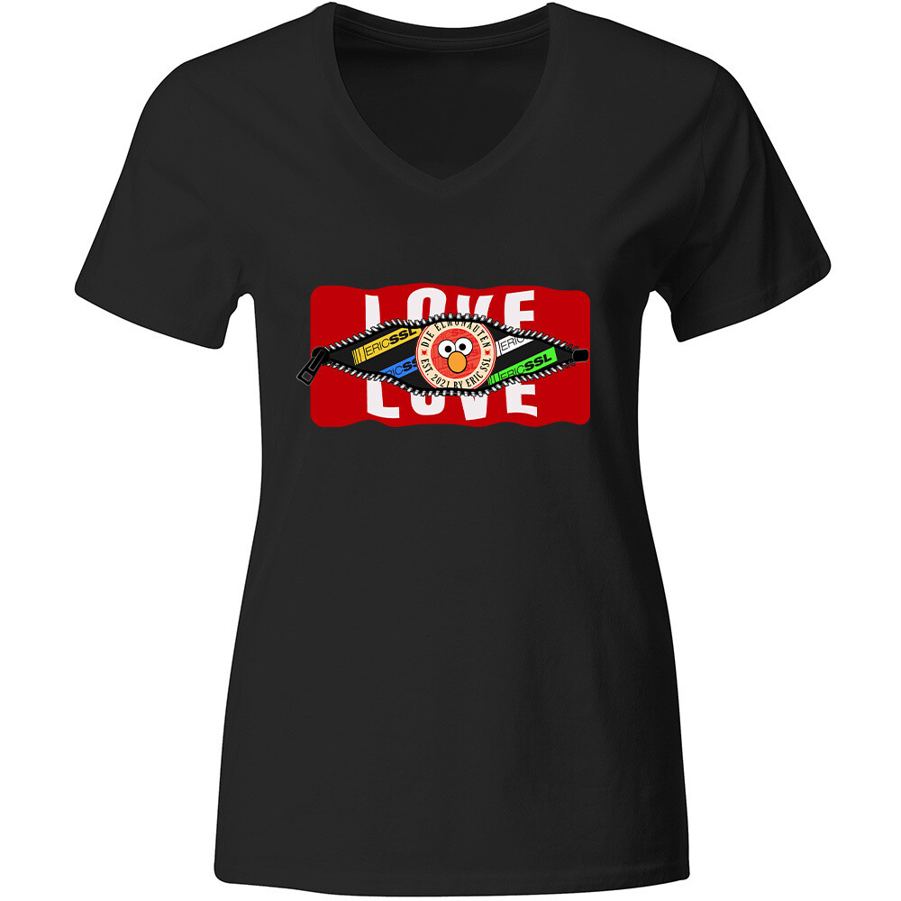 Behind the Zip: Love/Eric SSL T-Shirt (Women)