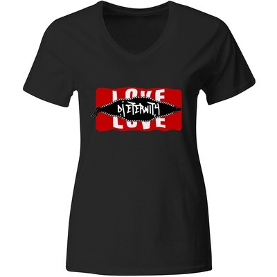 Behind the Zip: Love/DJ Eternity T-Shirt (Women)