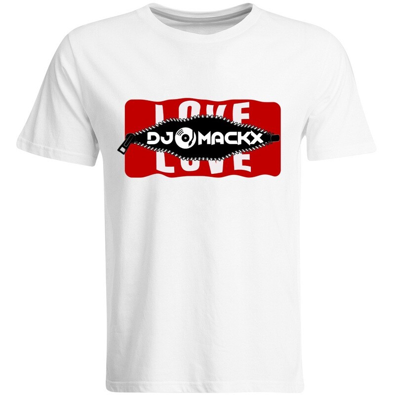 Behind the Zip: Love/DJ Mackx T-Shirt (Men)