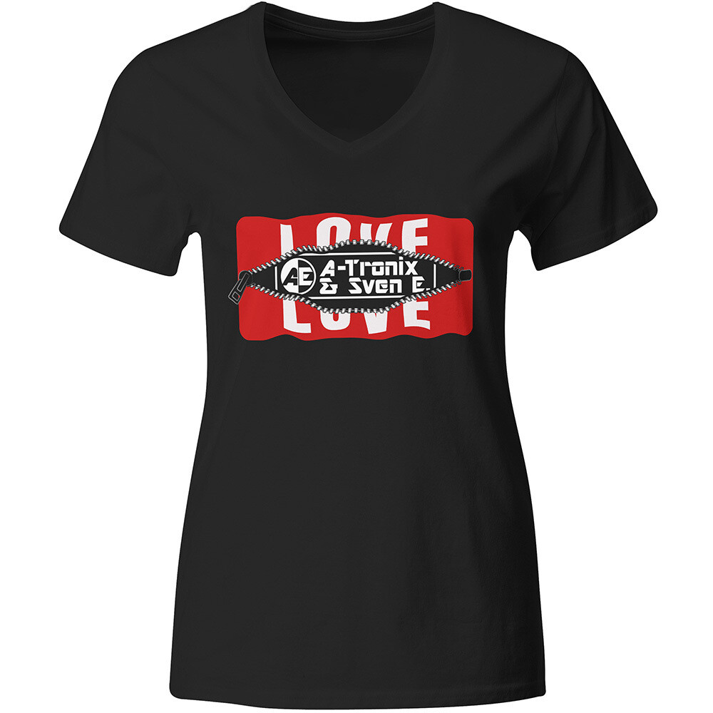 Behind the Zip: Love/A-Tronix & Sven E. T-Shirt (Women)