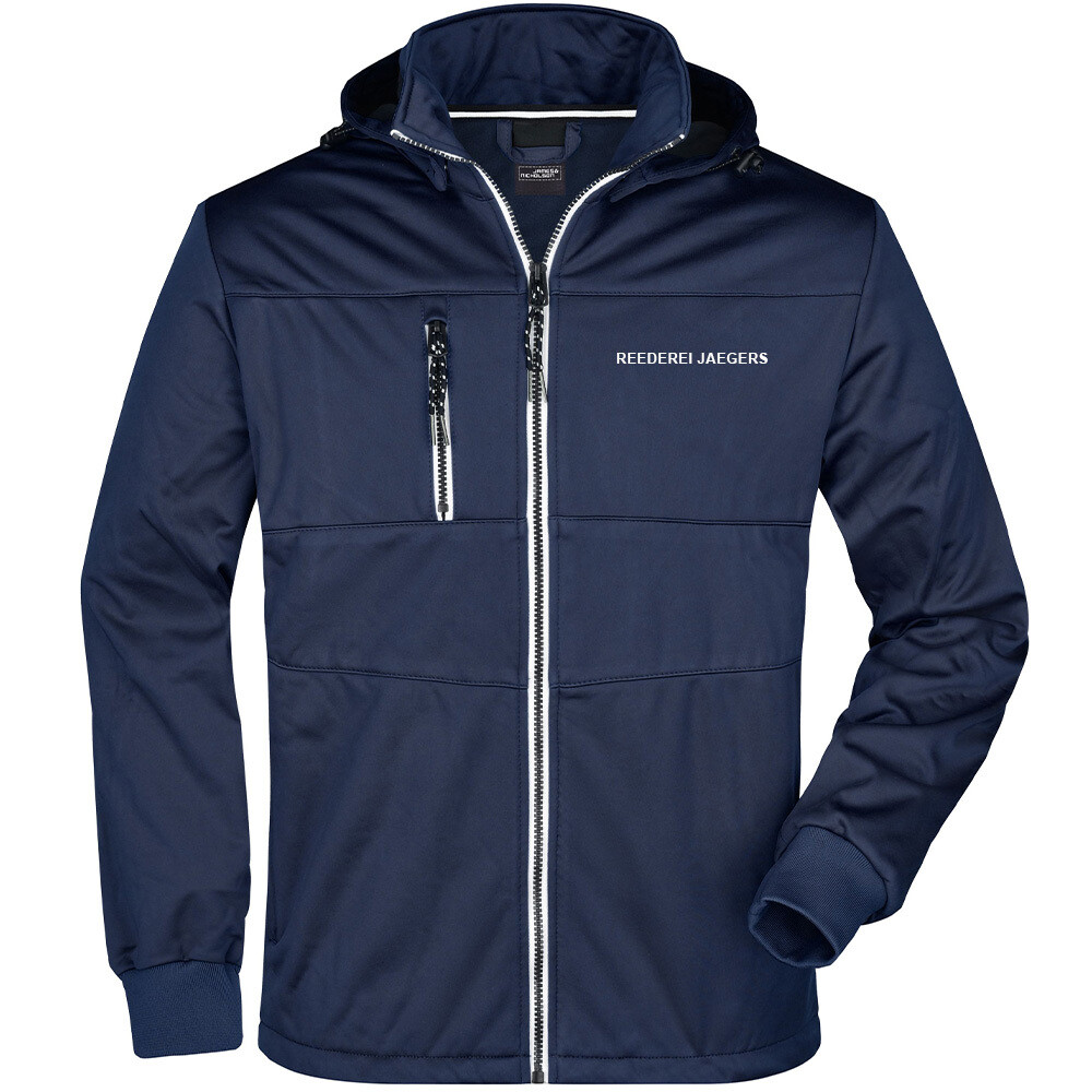 Reederei Jaegers Men's Maritime Jacket (Text-Logo)