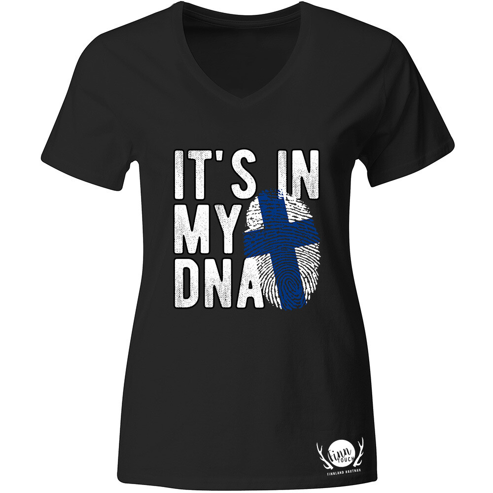 "Finland. It*s in my DNA" T-Shirt (Women)