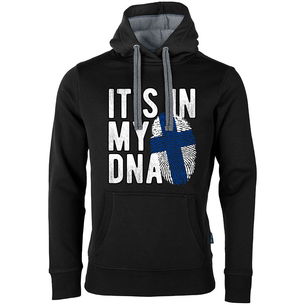 "Finland. It's in my DNA" Luxury Hoodie (Unisex)