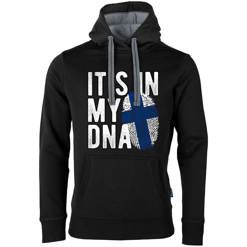 "Finland. It's in my DNA" Luxury Hoodie (Unisex)