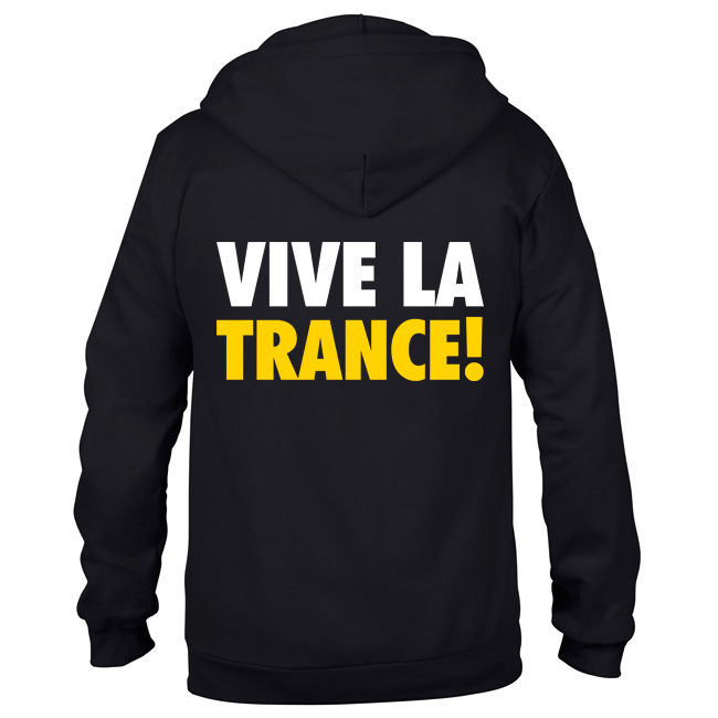 Vive La Trance! (#trancefamily Unisex Sweatjacket) M1-TFC 00051