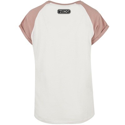 Technoclub Audiostream Contrast T-Shirt by Urban Classics (Women)
