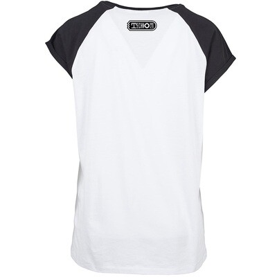 Talla 2XLC Contrast T-Shirt by Urban Classics (Women) [Logo 1]