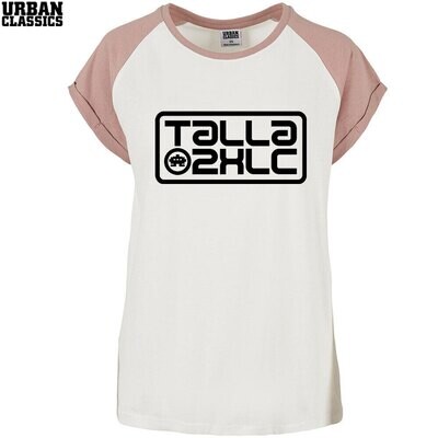 Talla 2XLC 1 Contrast T-Shirt by Urban Classics (Women) [Logo 2]