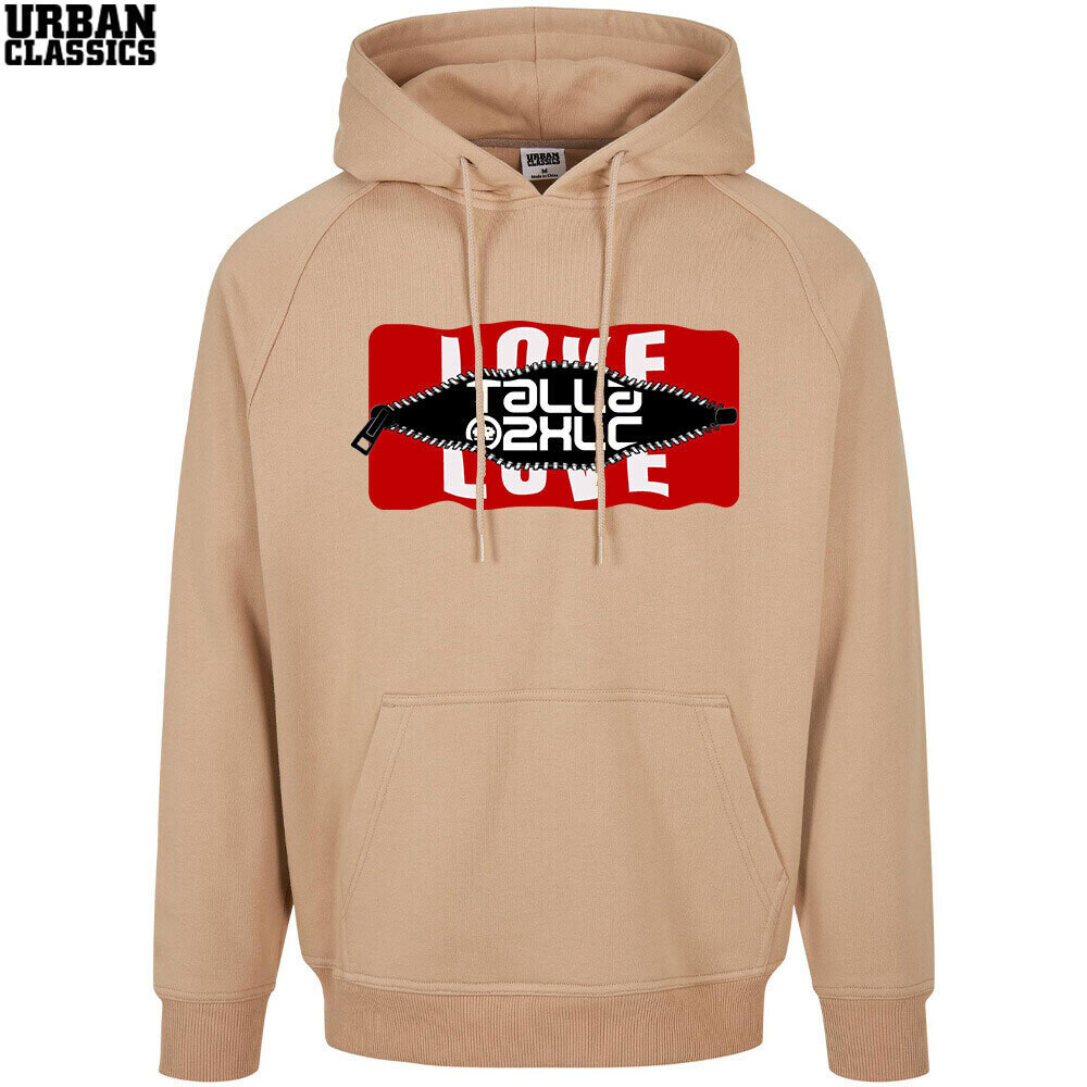 Behind the Zip: Love/Talla 2XLC Essential-Hoodie by Urban Classics (Unisex)