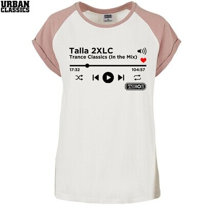 Technoclub Audiostream Contrast T-Shirt by Urban Classics (Women)