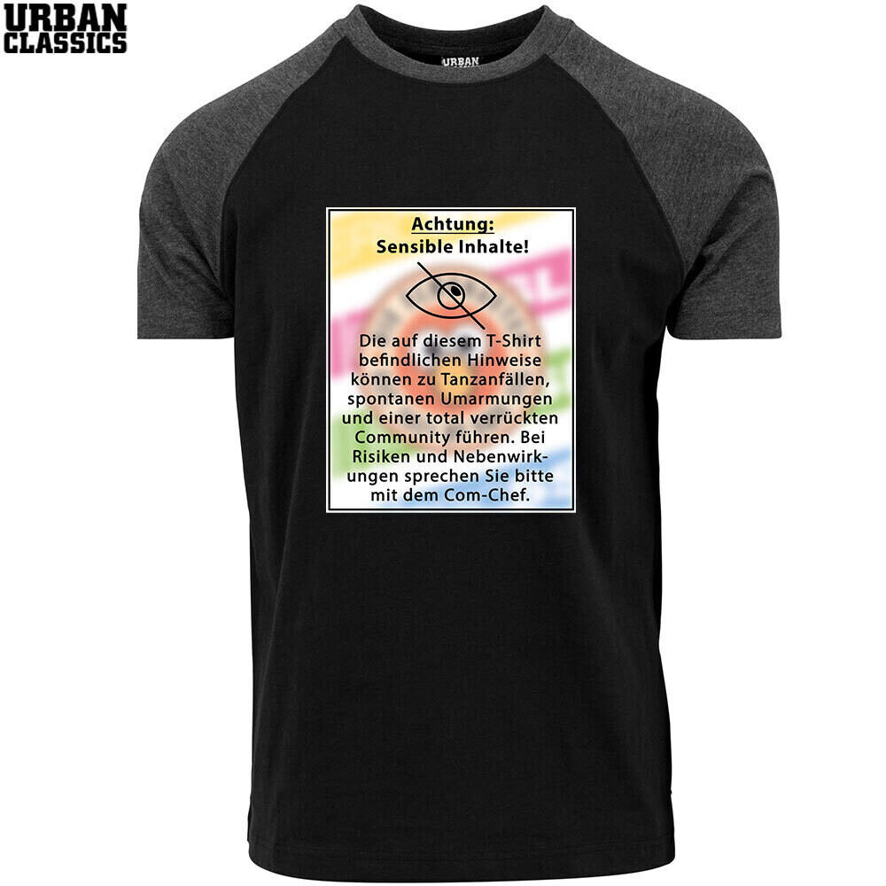 Eric SSL "Sensible Inhalte" Contrast T-Shirt by Urban Classics (Men)