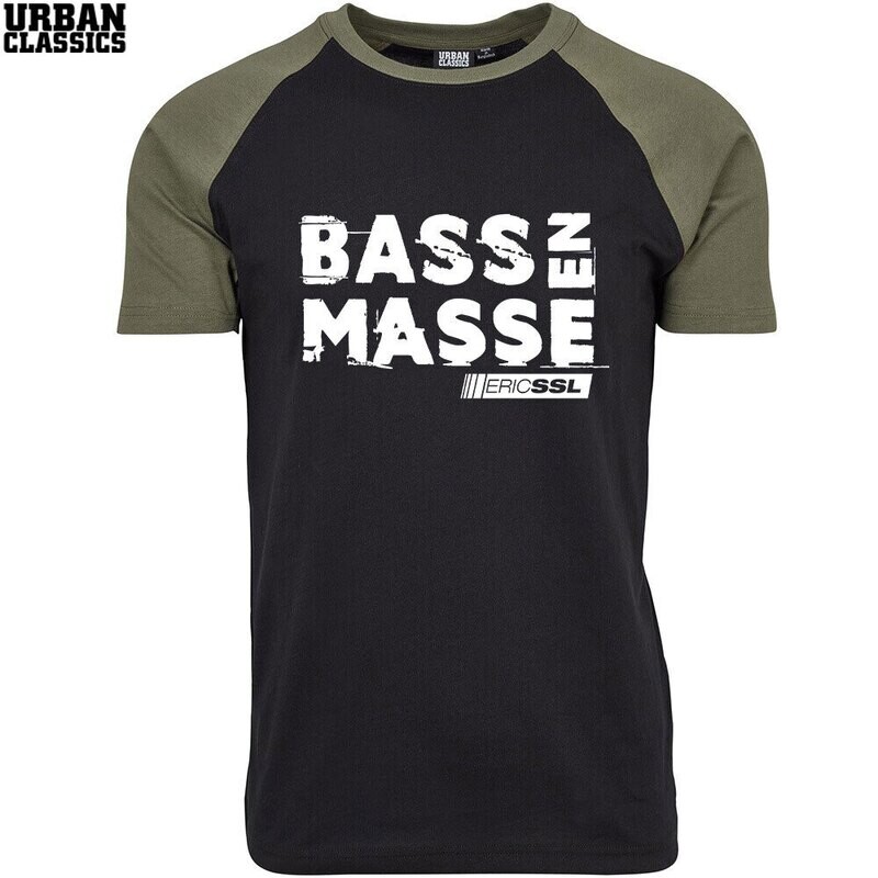 Eric SSL "Bass en Masse" Contrast T-Shirt by Urban Classics (Men)