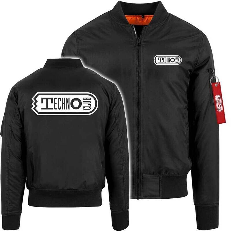 Technoclub Premium-Pilotenjacke (Black / Unisex)