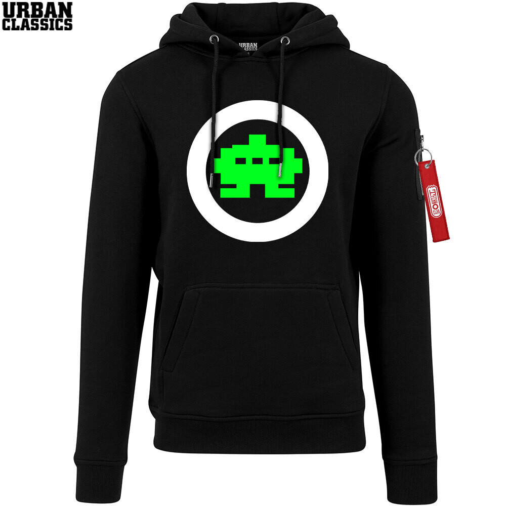 Talla 2XLC Space Invader Superb-Hoodie by Urban Classics (Unisex)