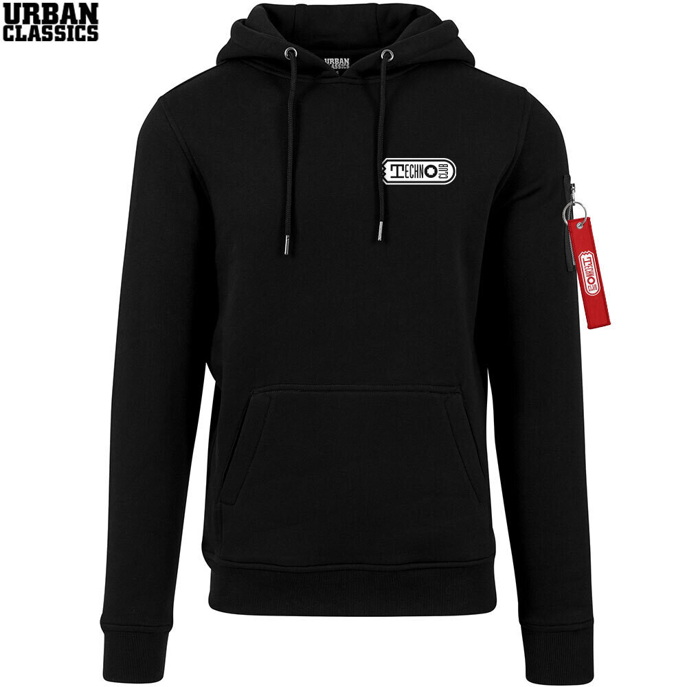 Technoclub Superb-Hoodie by Urban Classics (Unisex) [Small Print/Big Print]