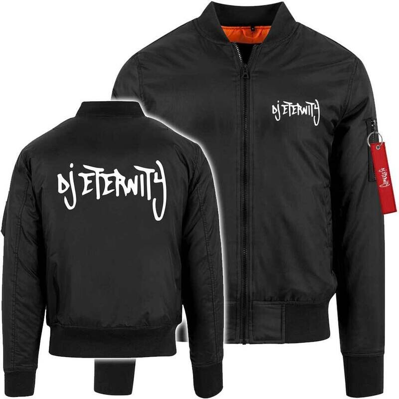 DJ Eternity Premium-Pilotenjacke (Black / Unisex) DJ Eternity Premium-Pilotenjacke (Black / Unisex)