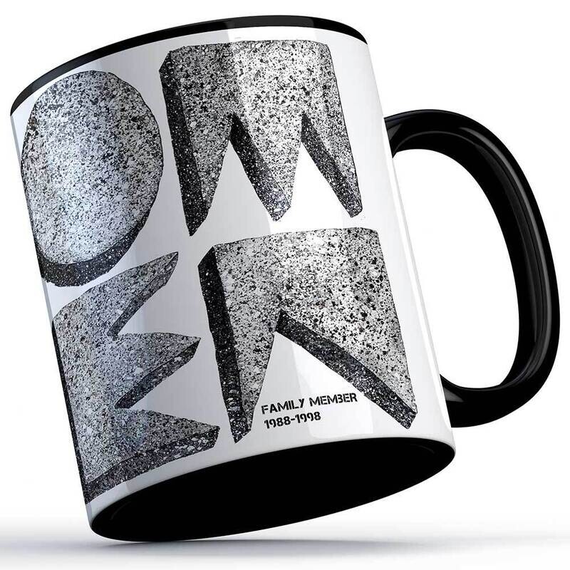 OMEN Frankfurt Tasse / Design: Quadrat Logo OMEN Frankfurt Tasse / Design: Quadrat Logo