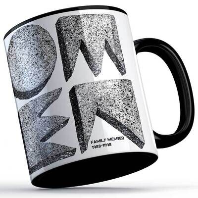 OMEN Frankfurt Tasse / Design: Quadrat Logo OMEN Frankfurt Tasse / Design: Quadrat Logo