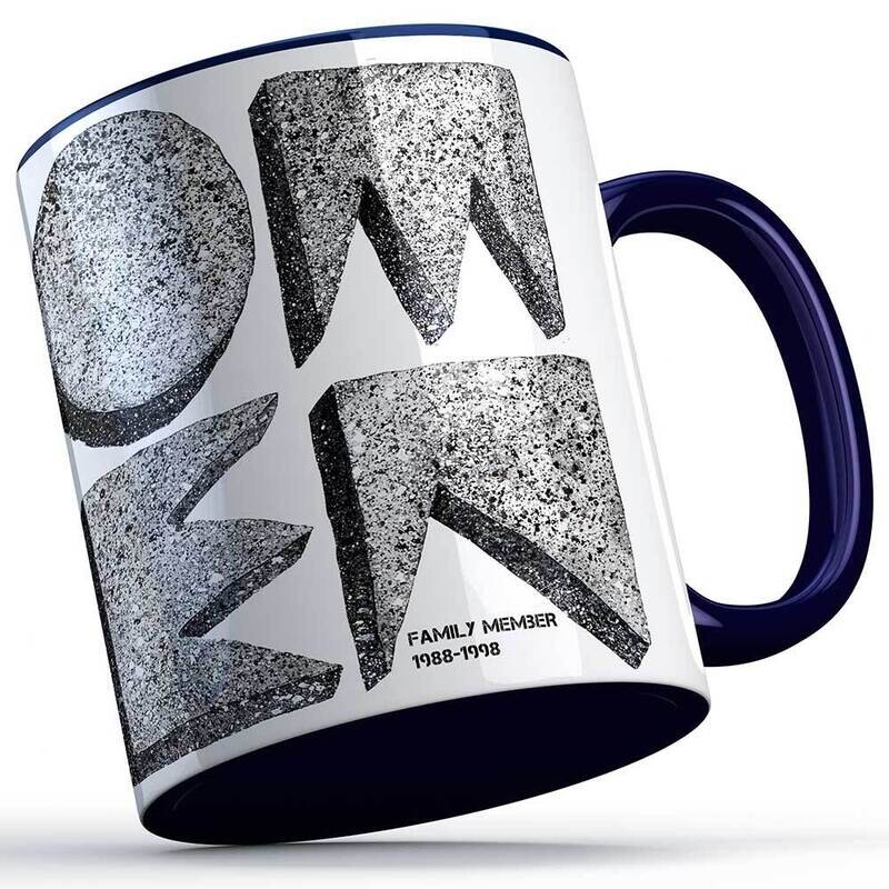 OMEN Frankfurt Tasse / Design: Quadrat Logo
