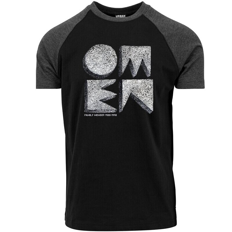 OMEN Frankfurt Contrast T-Shirt by Urban Classics (Men) / Design: Quadrat Logo