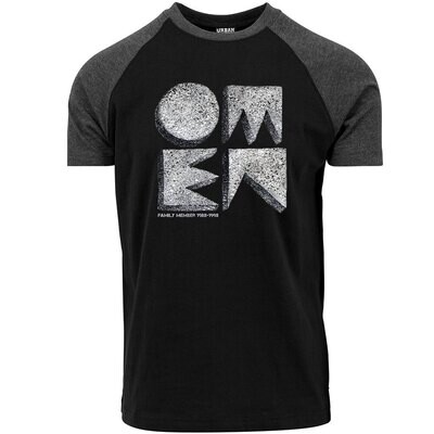 OMEN Frankfurt Contrast T-Shirt by Urban Classics (Men) / Design: Quadrat Logo