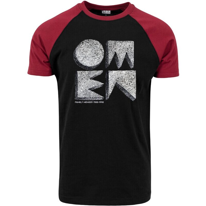 OMEN Frankfurt Contrast T-Shirt by Urban Classics (Men) / Design: Quadrat Logo