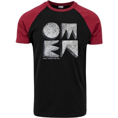 OMEN Frankfurt Contrast T-Shirt by Urban Classics (Men) / Design: Quadrat Logo