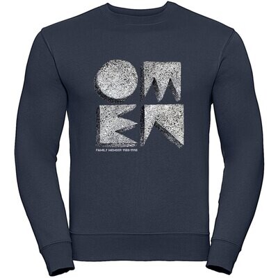 OMEN Frankfurt Authentic Sweatshirt (Unisex) / Design: Quadrat Logo