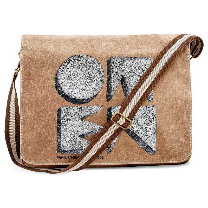 OMEN Frankfurt Vintage Messenger Bag (Unisex) / Design: Quadrat Logo
