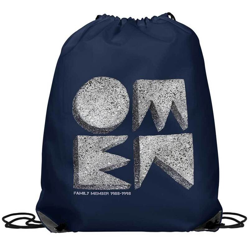 OMEN Frankfurt Festival bag / Design: Quadrat Logo