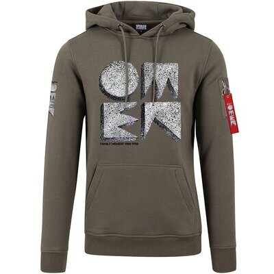 OMEN Frankfurt Superb-Hoodie by Urban Classics (Unisex) / Design: Quadrat Logo