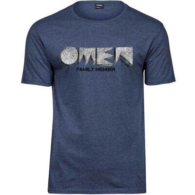 OMEN Frankfurt Melange Premium T-Shirt (Herren) / Design: Original Logo